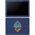 Guam Flag Dark Wood Surface Go Skin